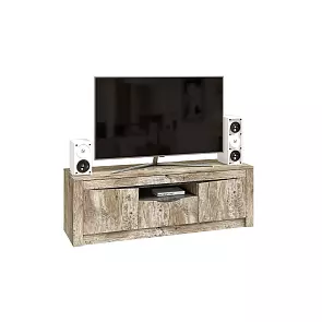 Ривьера Тумба ТВ (Дуб Юкон, Бетон темный)