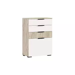 Роджина Комод (600) (Кашемир/Дуб Крафт серый, Дуб Крафт серый)