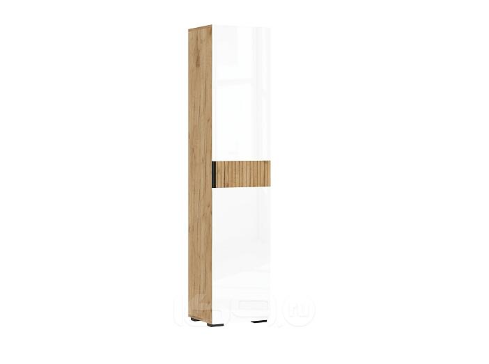 Роджина Пенал (400) (Белый глянец/Дуб Крафт, Дуб Крафт (КРОМКА ДУБ СОНОМА))