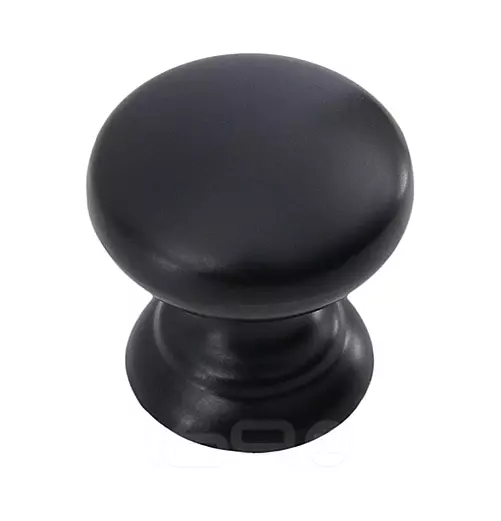Ручка кнопка мебельная URSULA RC433BL.4 BL Черный матовый
