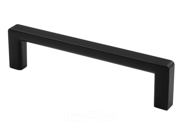 Ручка-скоба S-4116-96 BL, 96 мм, матовый чёрный