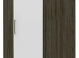 С/Г Мартина Шкаф угловой для одежды (Белый глянец, венге)