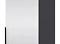 Шкаф 1-дверный 494*2390*610 Серый уголь С Зеркалом Лаура 7