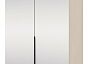 Шкаф 2-х дверный 988*2386*610 Кашемир серый С Зеркалом Лаура 8