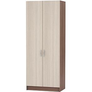 Шкаф 2-х створчатый Бася ШК-553 ЛДСП Ясень шимо светлый