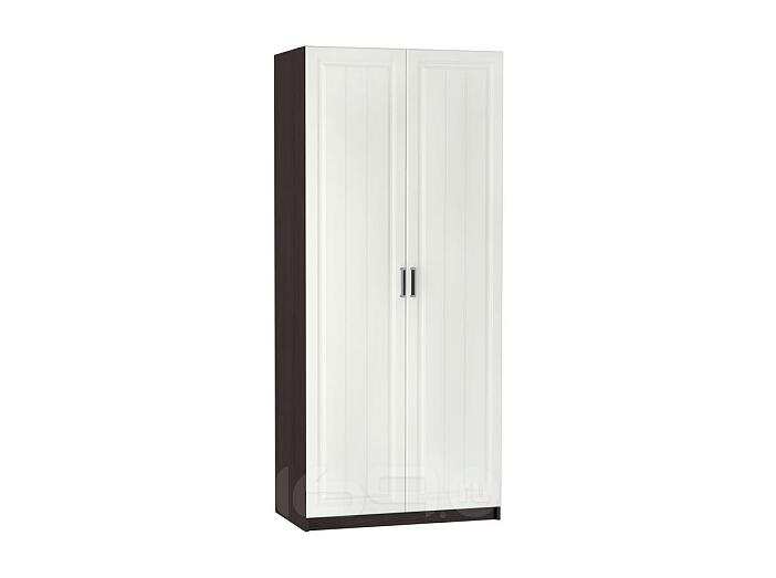Шкаф 2-х створчатый универсальный Прага ШК-902 МДФ Белое дерево/Венге Премиум