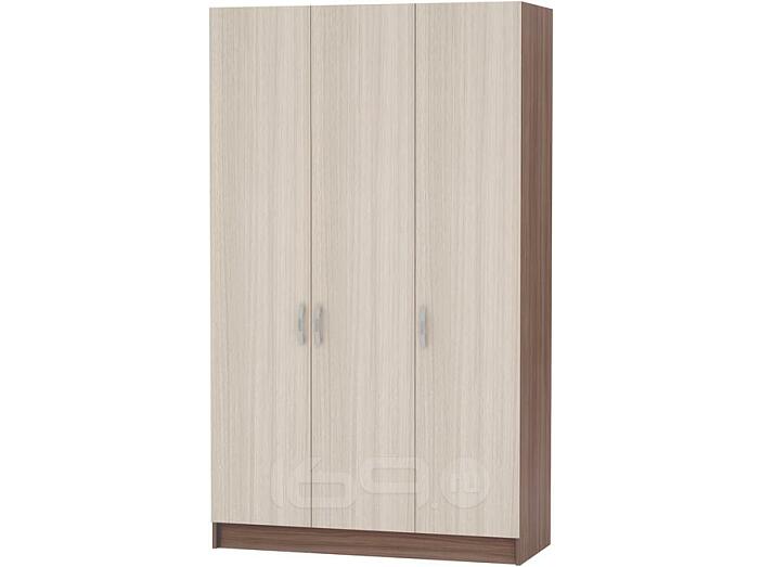 Шкаф 3-х створчатый Бася ШК-554 ЛДСП Ясень шимо светлый