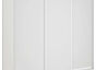 Шкаф Экспресс 2 3-х дверный Трио ЛДСП (Белый профиль) Белый снег 2100x2200x600