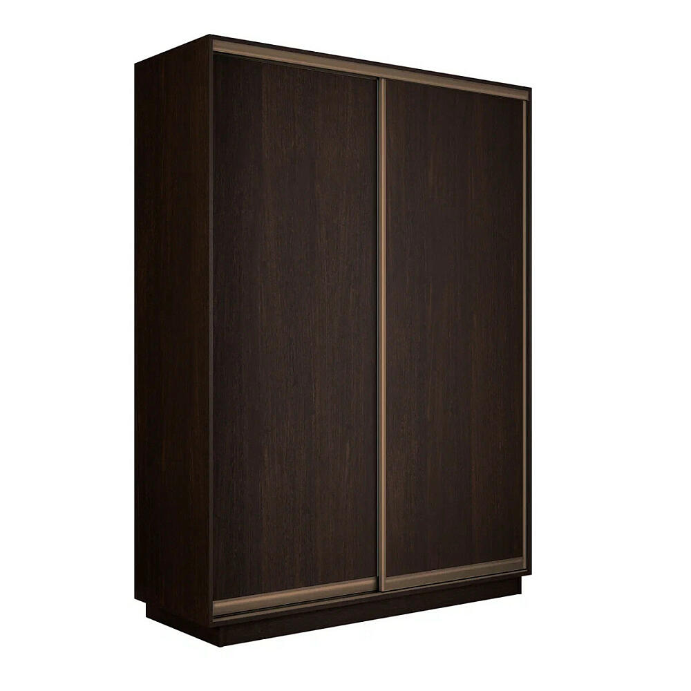 Шкаф Экспресс 2 Широкий 2-х дверный Дуо ЛДСП Бронзовый профиль Венге 18002200600 38955₽