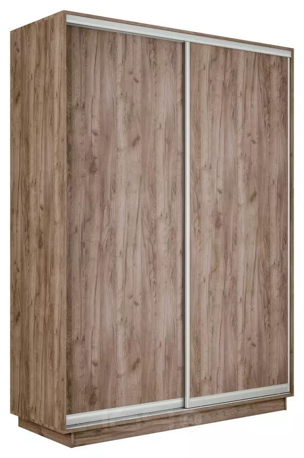 Шкаф Экспресс 2х-дверный Дуо ЛДСП Крафт Табачный 1200x2200x600