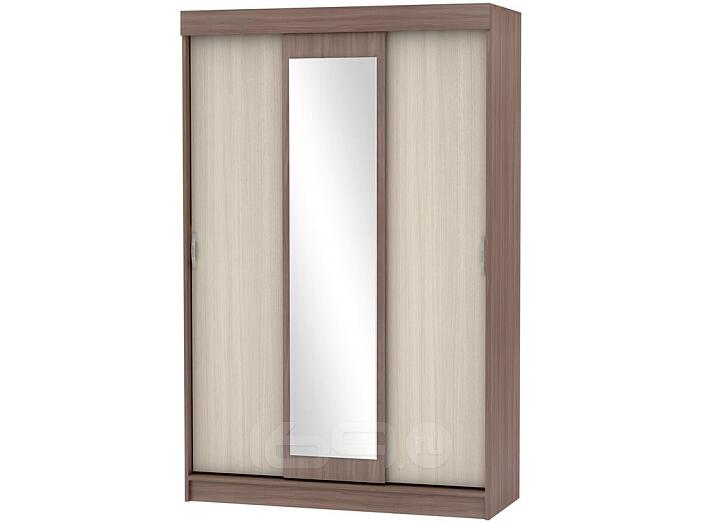 Шкаф-купе Бася ШК-551 ЛДСП Ясень шимо светлый