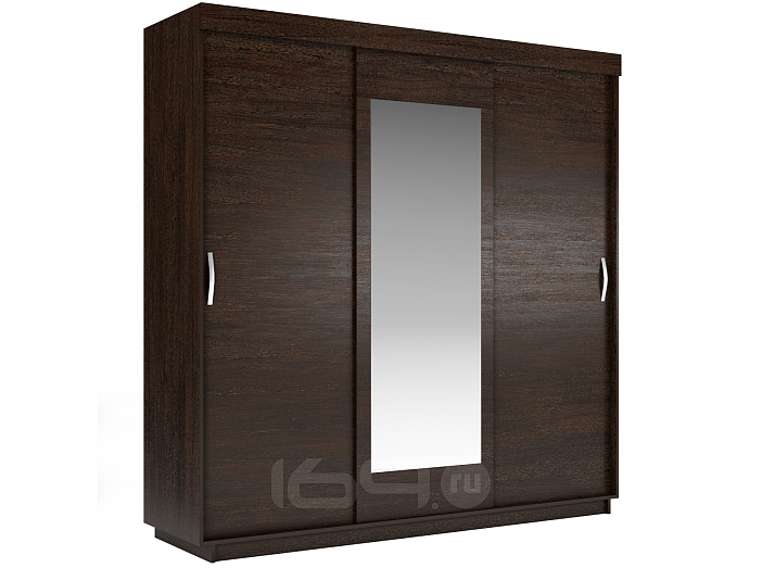 Шкаф Лайт 3-дверный Венге 1800