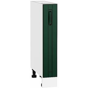 Шкаф нижний бутылочница Дублин Special Green/Белый 816*150*478