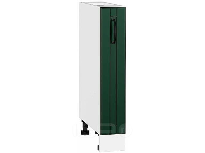 Шкаф нижний бутылочница Дублин Special Green/Белый 816*150*478