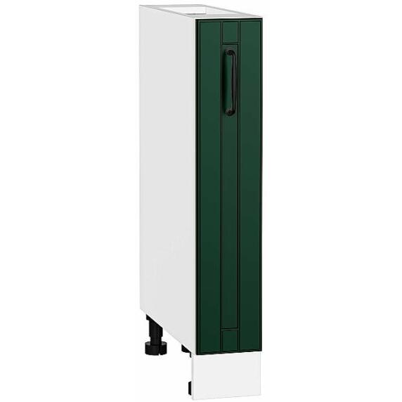 Шкаф нижний бутылочница Дублин Special Green/Белый 816*150*478