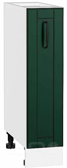 Шкаф нижний бутылочница Дублин Special Green/Белый 816*200*478