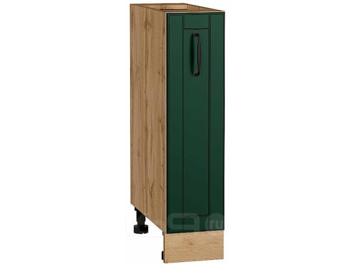Шкаф нижний бутылочница Дублин Special Green/Дуб Вотан 816*200*478