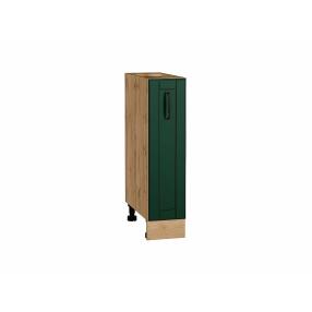 Шкаф нижний бутылочница Дублин Special Green/Дуб Вотан 816*200*478