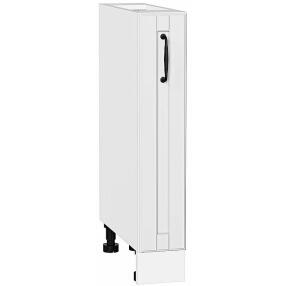 Шкаф нижний бутылочница Дублин Special White/Белый 816*150*478