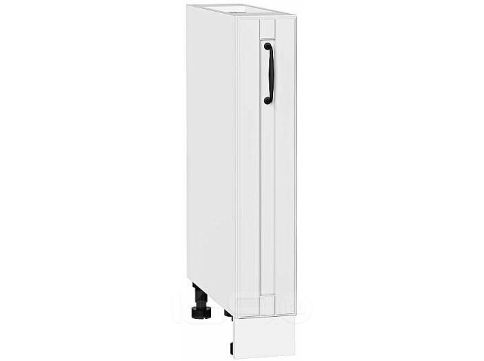 Шкаф нижний бутылочница Дублин Special White/Белый 816*150*478