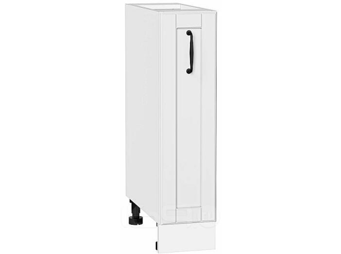 Шкаф нижний бутылочница Дублин Special White/Белый 816*200*478