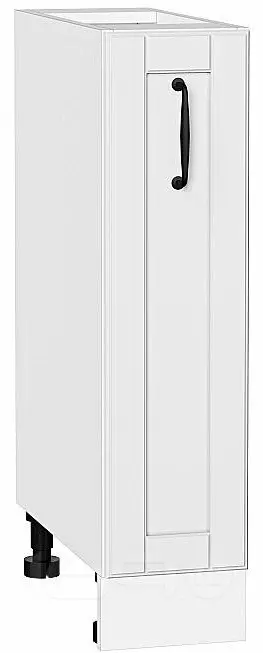 Шкаф нижний бутылочница Дублин Special White/Белый 816*200*478