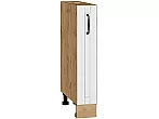 Шкаф нижний бутылочница Дублин Special White/Дуб Вотан 816*150*478