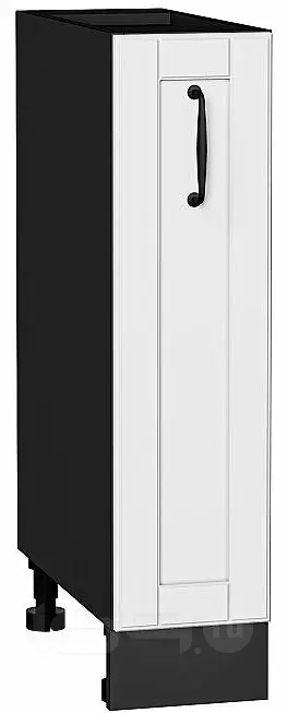 Шкаф нижний бутылочница Дублин Special White/Graphite 816*200*478