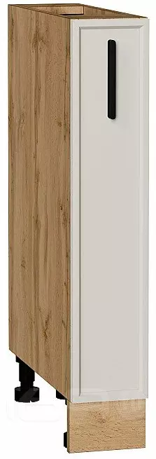 Шкаф нижний бутылочница Фрейм Cream Silk Дуб Вотан 816*150*484
