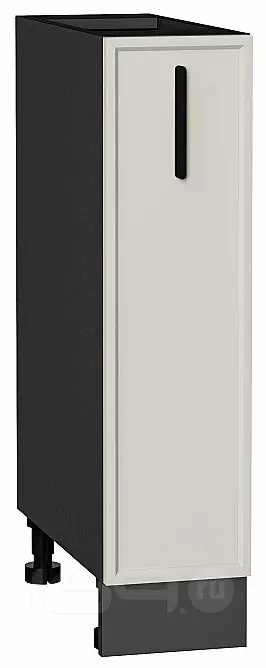 Шкаф нижний бутылочница Фрейм Cream Silk Graphite 816*200*484