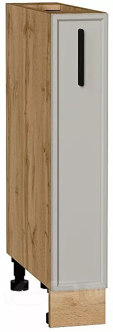Шкаф нижний бутылочница Фрейм Grey Silk Дуб Вотан 816*150*484