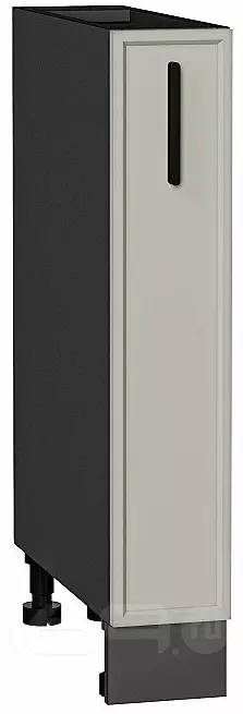 Шкаф нижний бутылочница Фрейм Grey Silk Graphite 816*150*484