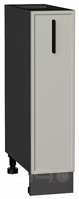 Шкаф нижний бутылочница Фрейм Grey Silk Graphite 816*200*484