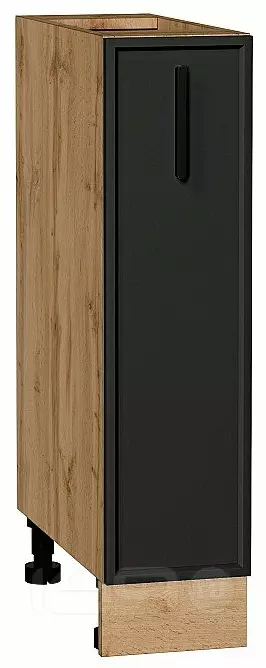 Шкаф нижний бутылочница Фрейм Stormy Silk Дуб Вотан 816*200*484