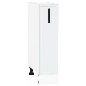 Шкаф нижний бутылочница Фрейм White Silk Белый 816*200*484