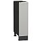 Шкаф нижний бутылочница Фьюжн Silky Light Grey  Graphite 816*200*480 Шкаф нижний бутылочница Фьюжн Silky Light Grey  Graphite 816*200*480