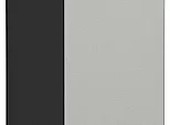 Шкаф нижний бутылочница Фьюжн Silky Light Grey Graphite 816*200*480