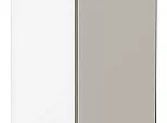 Шкаф нижний бутылочница Лофт Grey Silk/Белый 816*150*480