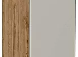 Шкаф нижний бутылочница Лофт Grey Silk/Дуб Вотан 816*200*480