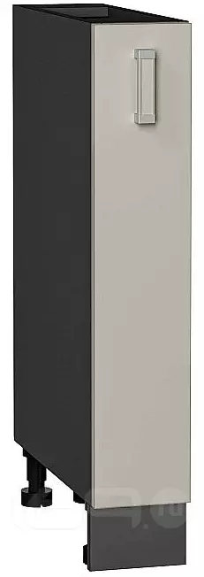 Шкаф нижний бутылочница Лофт Grey Silk/Graphite 816*150*480