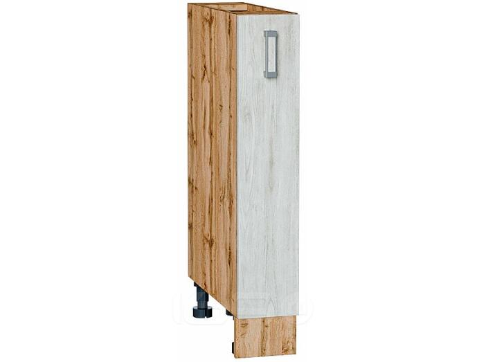 Шкаф нижний бутылочница Лофт Nordic Oak/Дуб Вотан 816*150*480