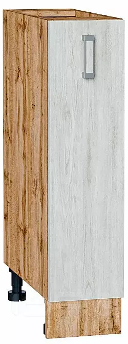 Шкаф нижний бутылочница Лофт Nordic Oak/Дуб Вотан 816*200*480