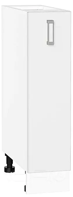 Шкаф нижний бутылочница Лофт White Silk/Белый 816*200*480