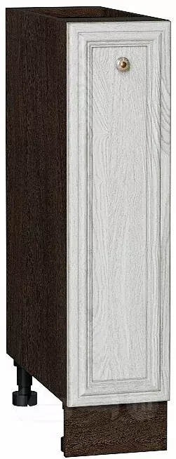 Шкаф нижний бутылочница Шале White Dreamline Венге 816*200*480
