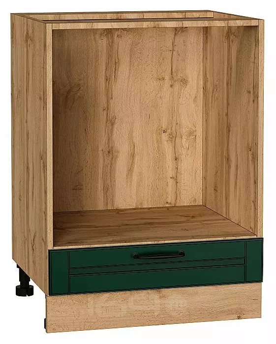 Шкаф нижний под духовку Дублин Special Green/Дуб Вотан 816*600*474