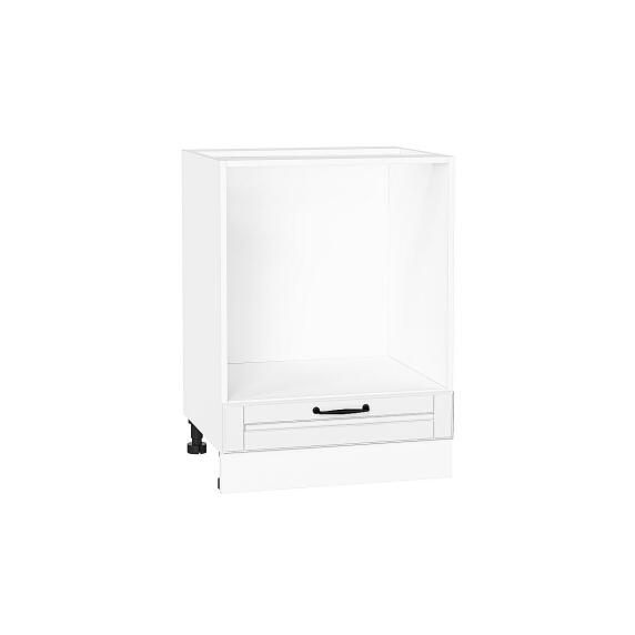 Шкаф нижний под духовку Дублин Special White/Белый 816*600*474