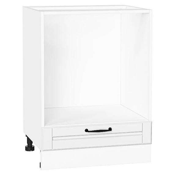 Шкаф нижний под духовку Дублин Special White/Белый 816*600*474