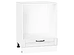 Шкаф нижний под духовку Дублин Special White/Белый 816*600*474
