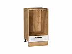 Шкаф нижний под духовку Дублин Special White/Дуб Вотан 816*450*474