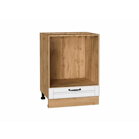 Шкаф нижний под духовку Дублин Special White/Дуб Вотан 816*600*474